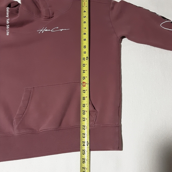HOLLISTER Men's Mauve Hoodie Size S. - Picture 9 of 11